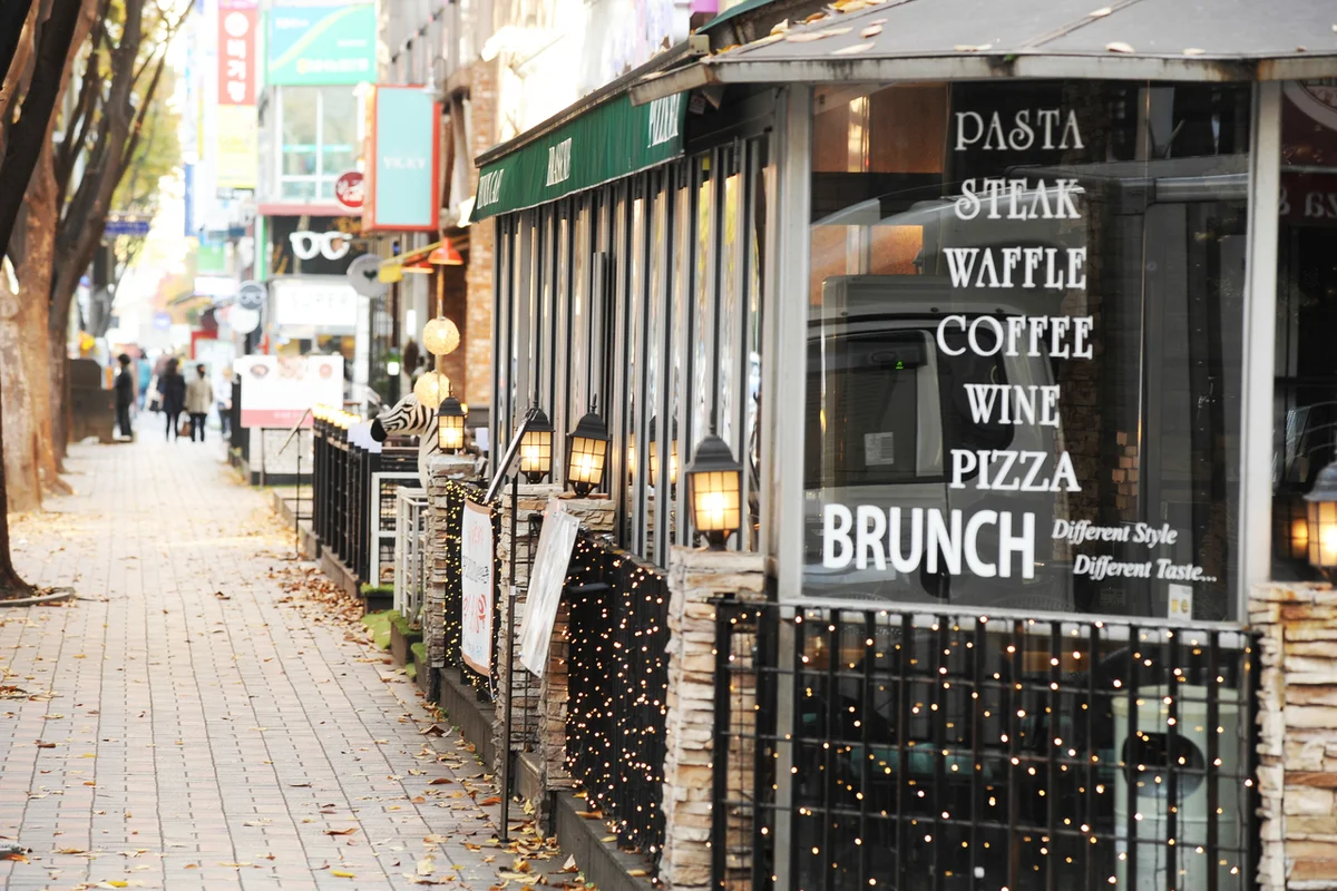 정자동 카페거리 - 성남여행 여행