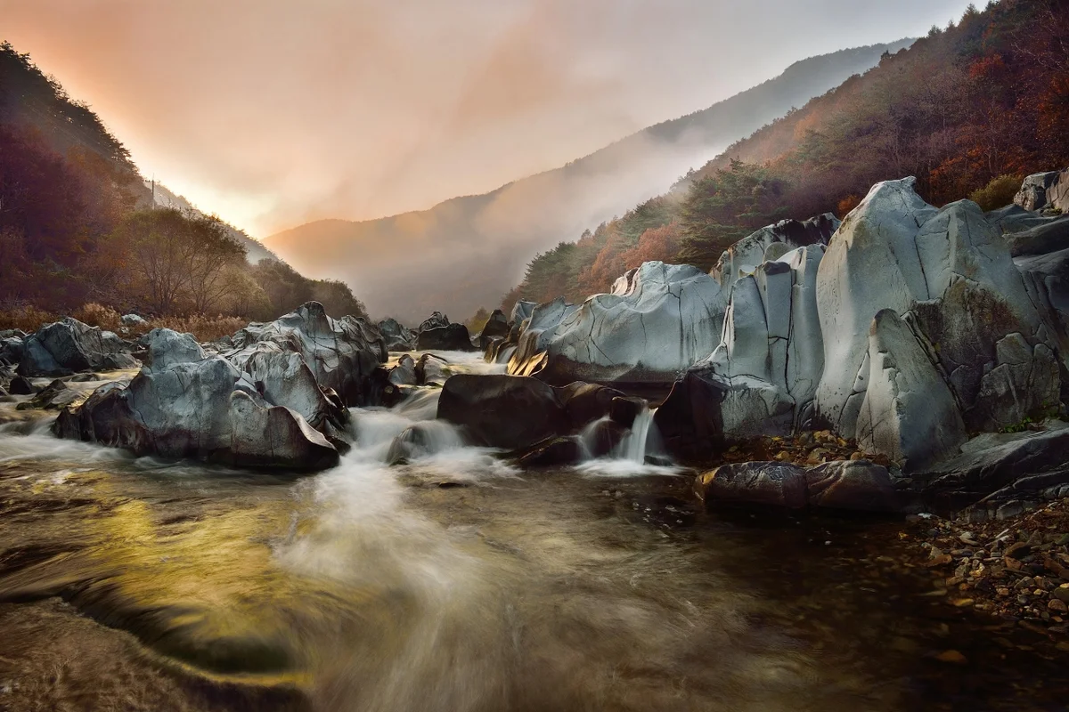 백석탄계곡 - 안덕드라이브 여행