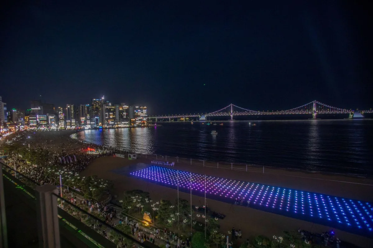 광안리 M 드론라이트쇼 - 3월부산여행 여행