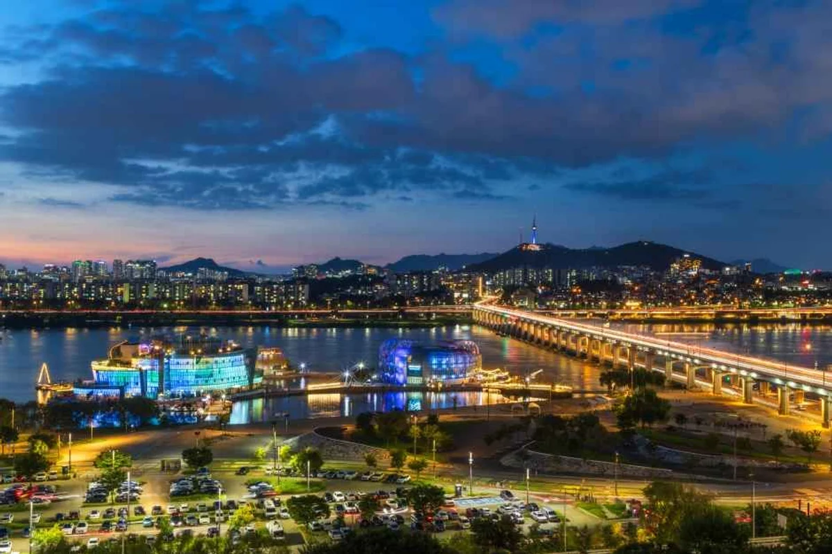 용마산 스카이워크 전망대 - 서울 여행 여행