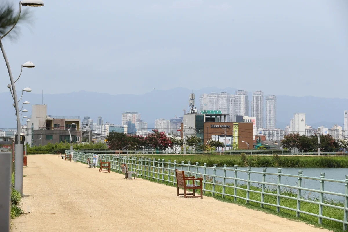 수성못 상화동산 주변 산책로 - 수성못 여행