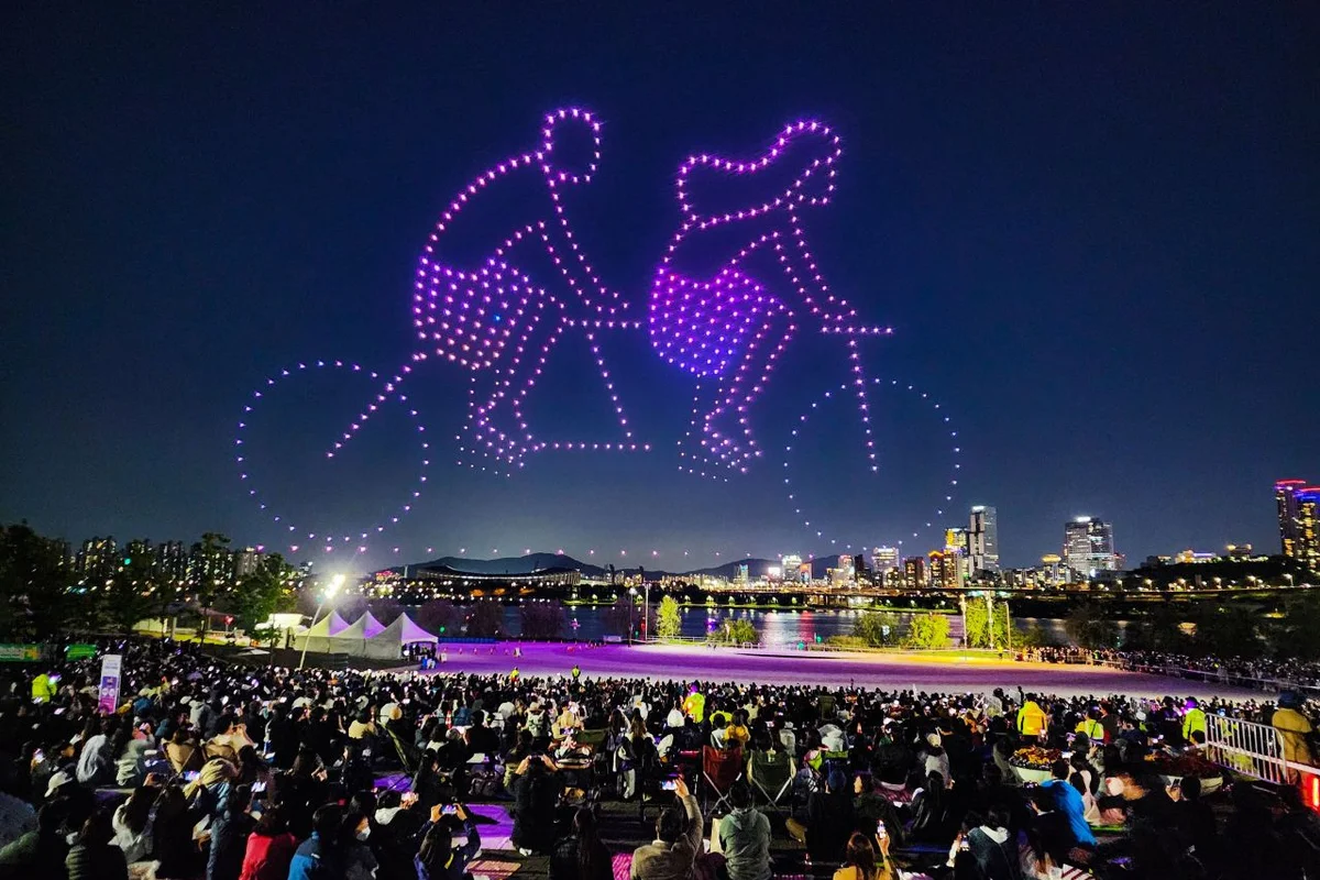 뚝섬 나들이 (출처 : 한국관광공사)