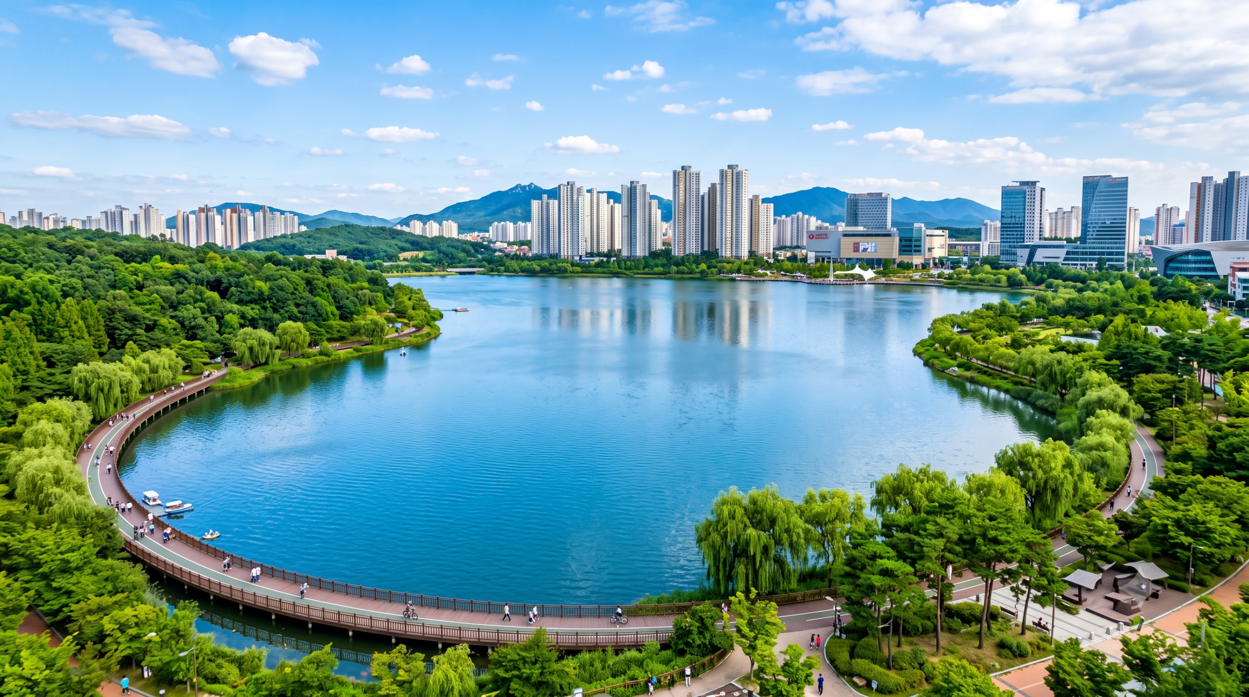 수원 광교호수공원 산책 코스와 주차장 완벽 가이드